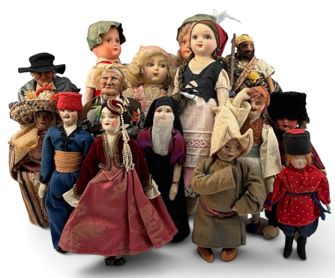Kimport Character Dolls, Including Ravca, Possibly Lenci (1 of 20)