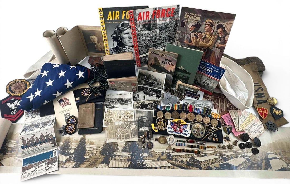 Large Lot Of U.S. Military Collectibles And Ephemera (1 of 20)