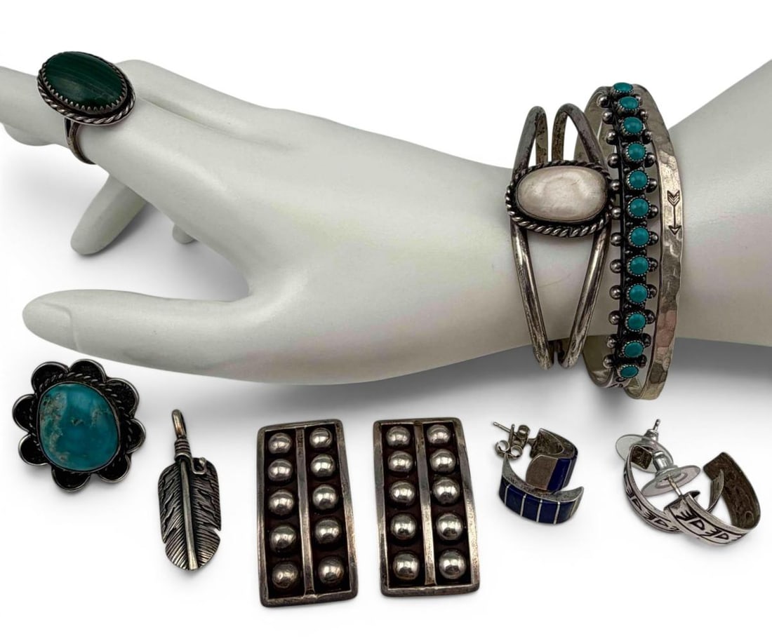 Grouping Of Native American & Native American Style Jewelry (1 of 14)