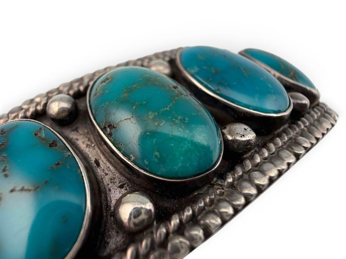 Two Sterling Silver Cuff Bracelets - 7