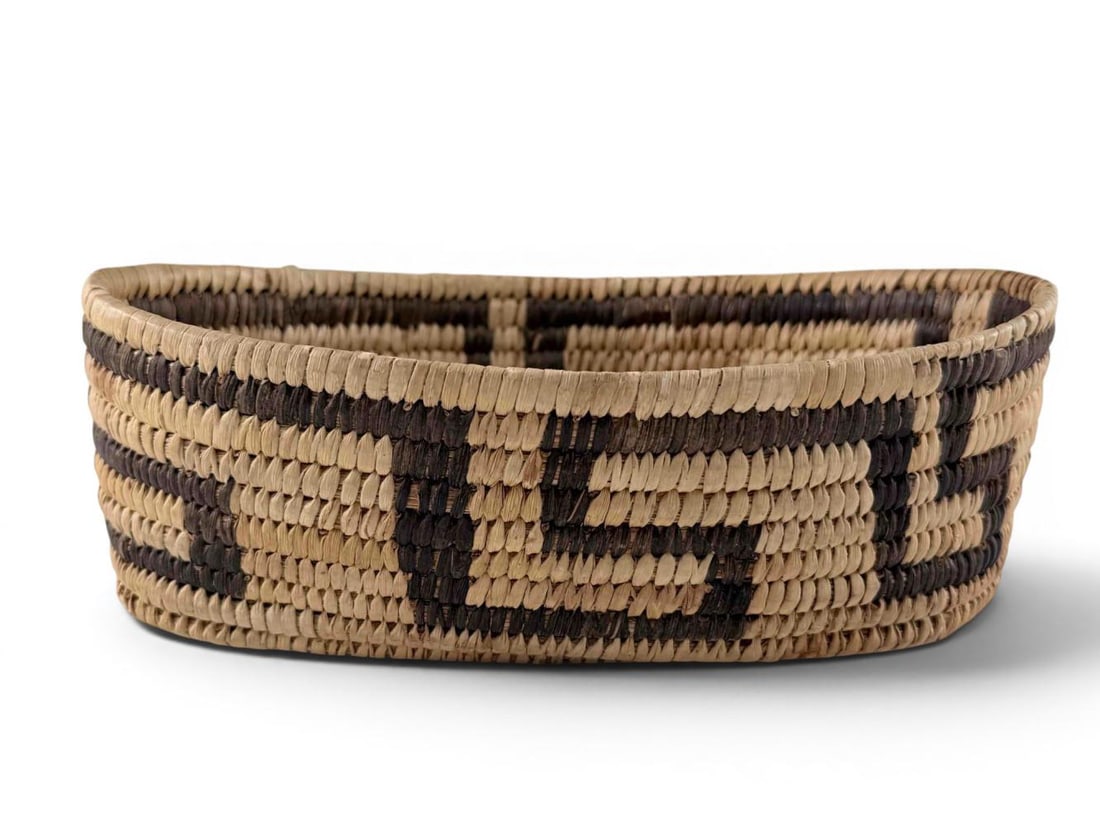 Two Papago Oval Baskets - 8