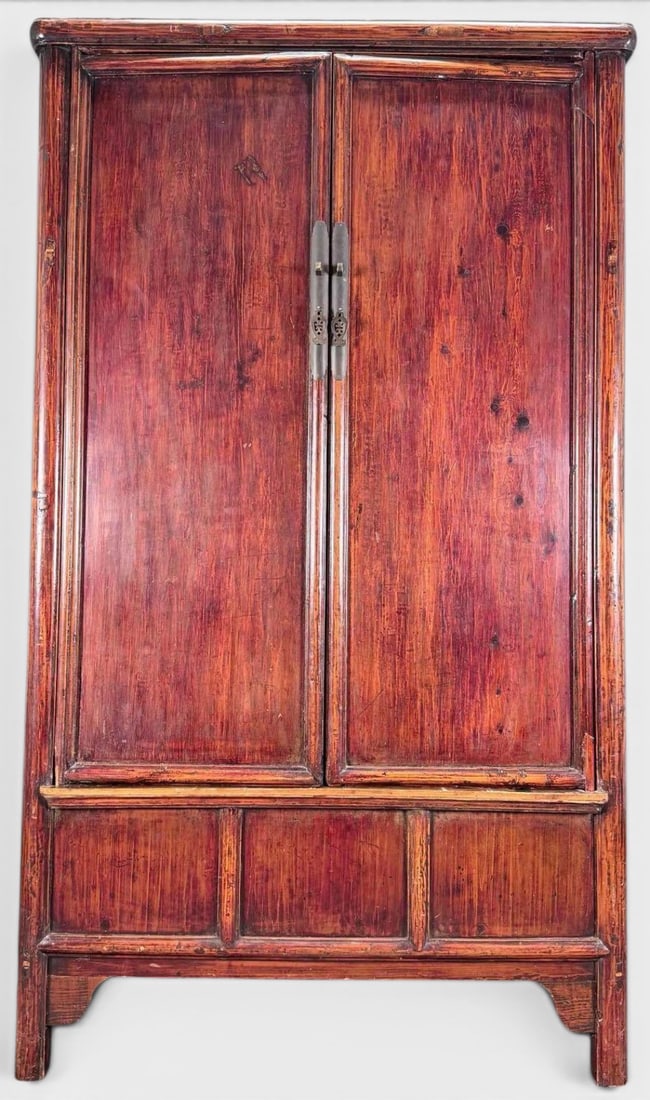 Chinese Two-Door Wardrobe Cabinet (1 of 15)