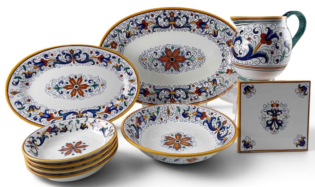 Grazia Deruta, Italian Hand Painted Pottery Tableware (1 of 20)