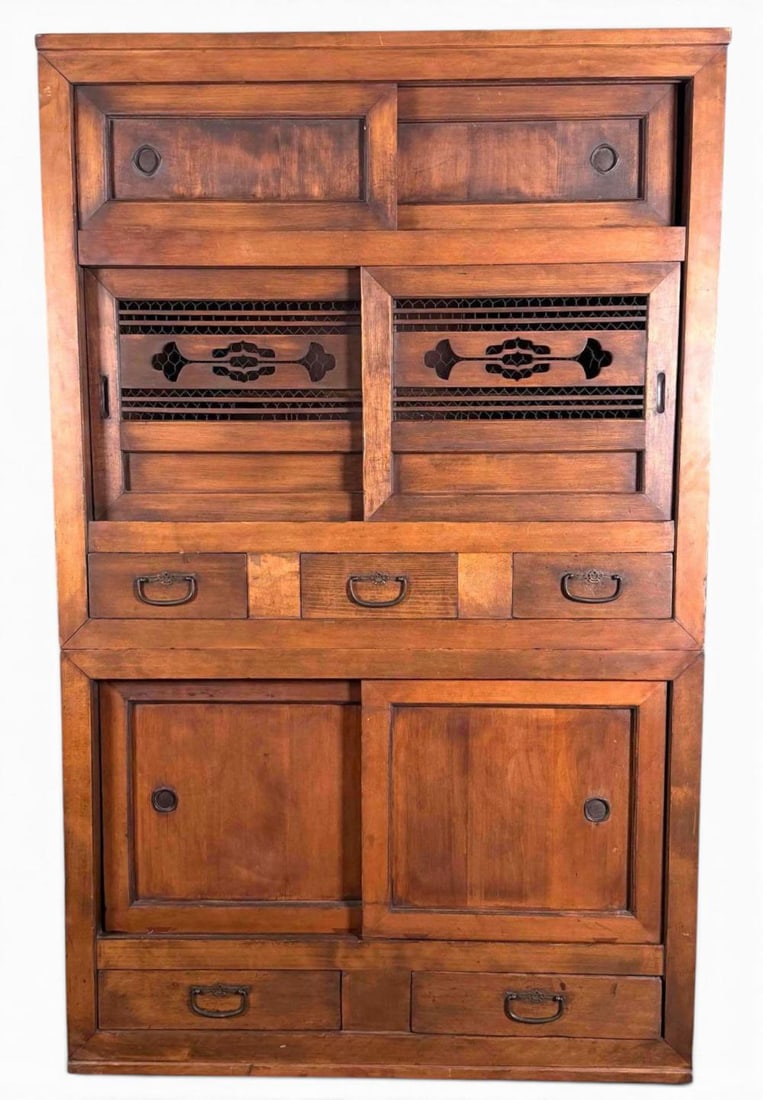 Japanese Mizuya Tansu Kitchen Cabinet (1 of 14)