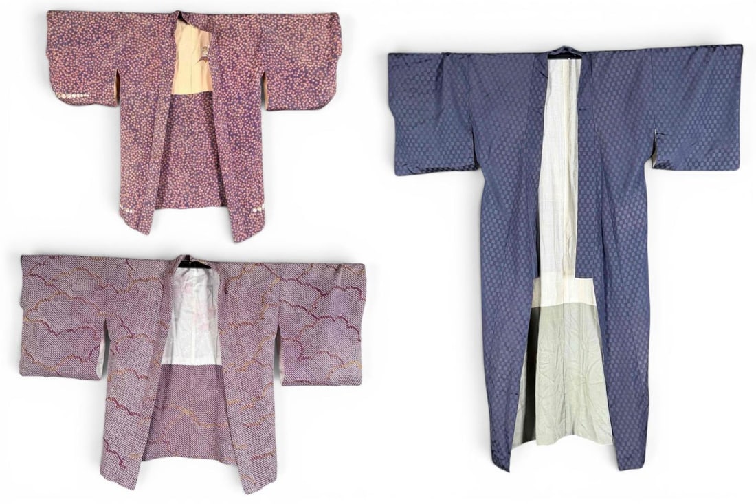 Japanese Silk Haori And Kimono (1 of 19)