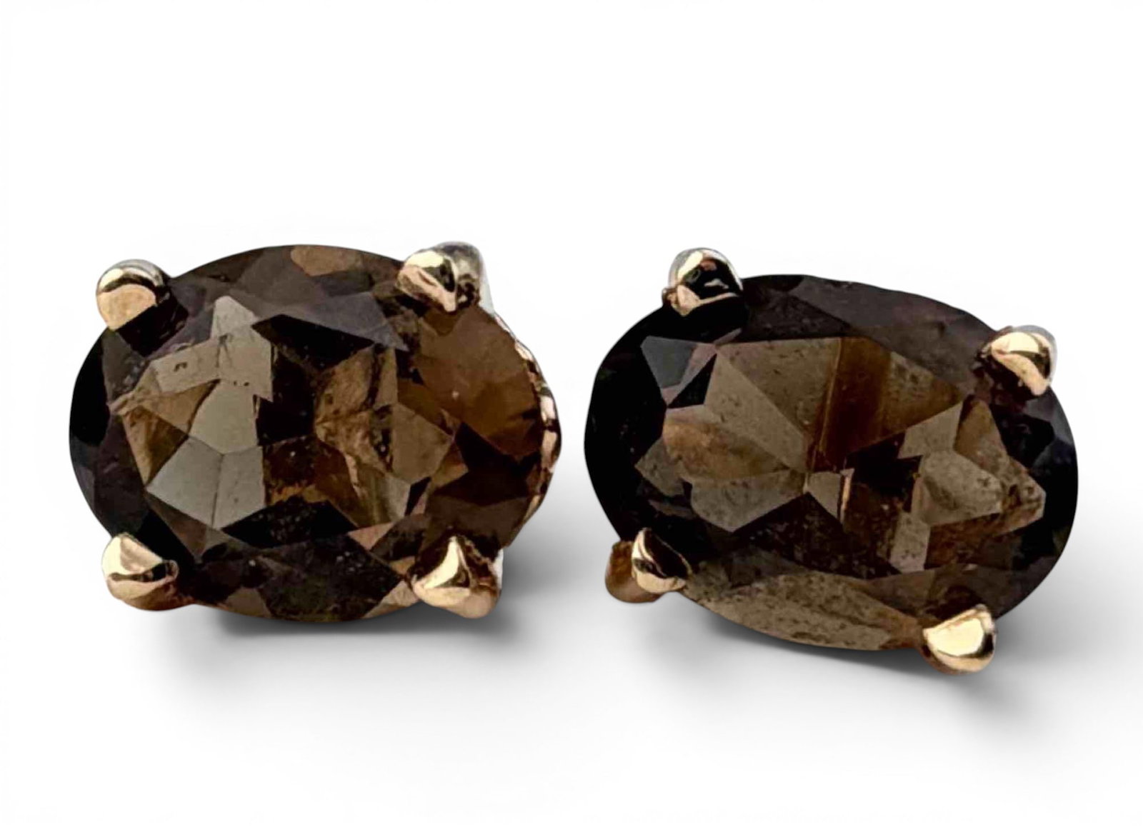14K Gem Set Earrings - 5