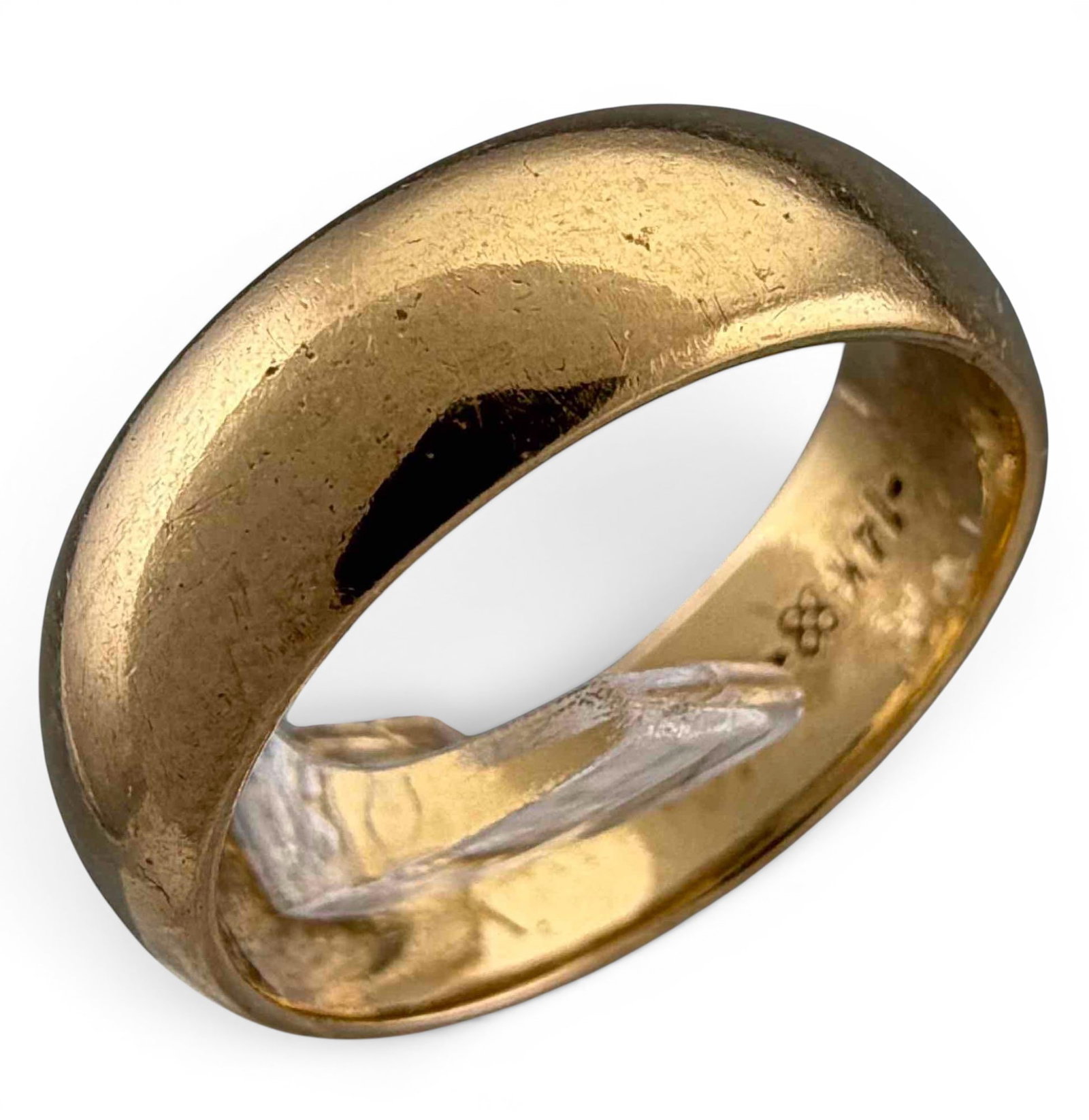 14K Yellow Gold Band (1 of 4)