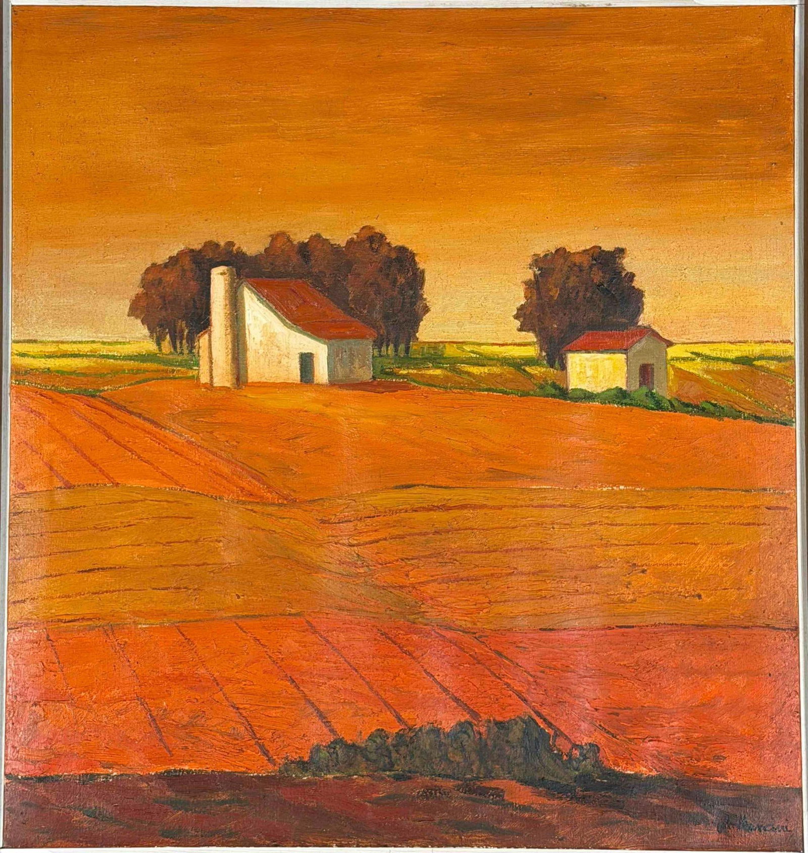 John Mancini (Italian-American, 1925-2015), Landscape, Oil On Canvas (1 of 13)