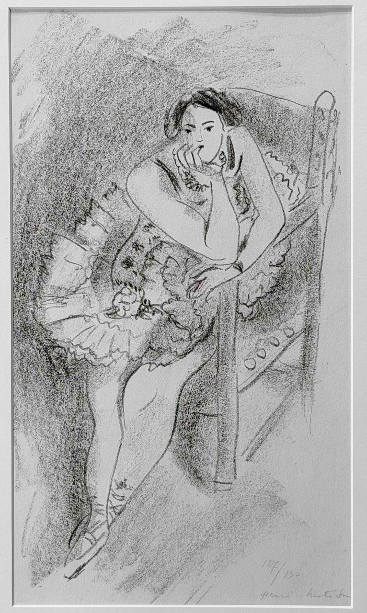 Henri Matisse (French, 1869-1954), Danseuse Au Fauteuil En Bois, Lithograph (1 of 9)