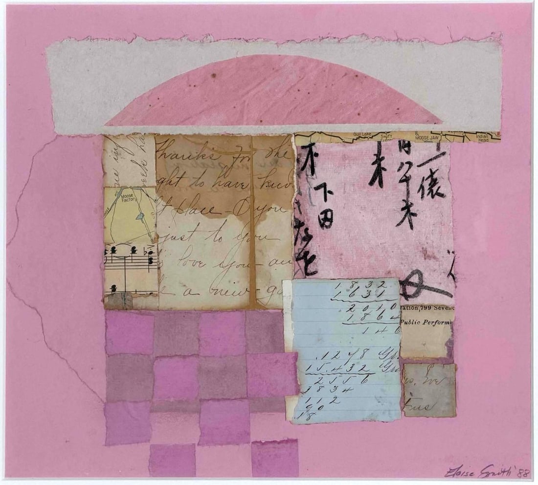 Eloise Pickard Smith (California, 1921-1995), Collage (1 of 13)