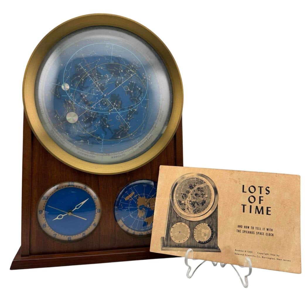 Mid Century Spilhaus Space Clock, Model 1202, With Original Booklet (1 of 18)