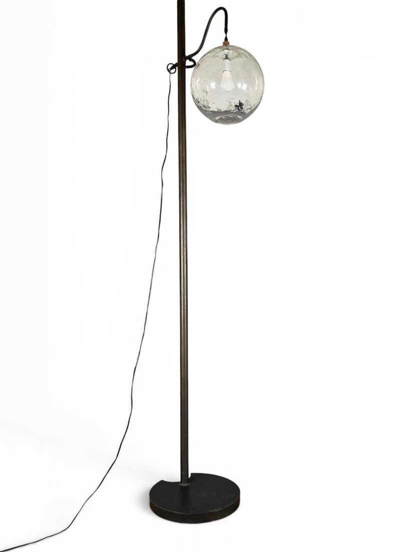 Contemporary Arched Globe Floor Lamp (1 of 11)