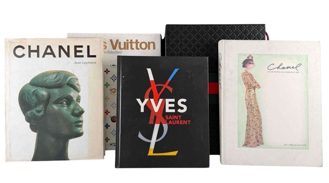 Five Designer Fashion Books, Louis Vuitton, Chanel, Gucci & Yves Saint Laurent (1 of 20)