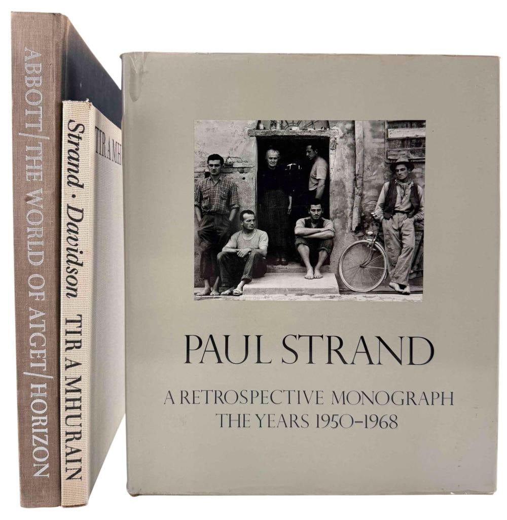 Grouping Of Photography Books: Strand & Atget (1 of 20)