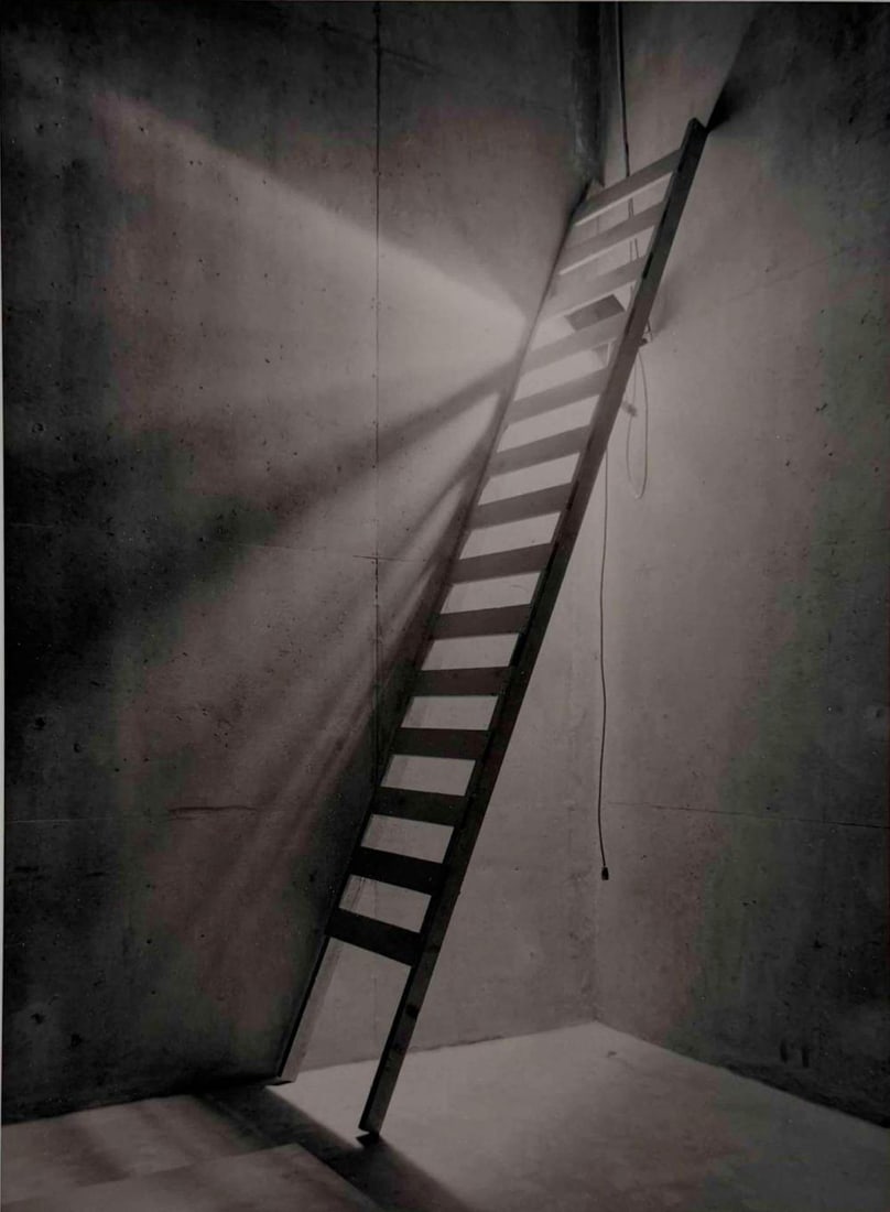 Mark Citret (American, b. 1949), Gang Ladder, Toned Gelatin Silver Print On Vellum (1 of 10)