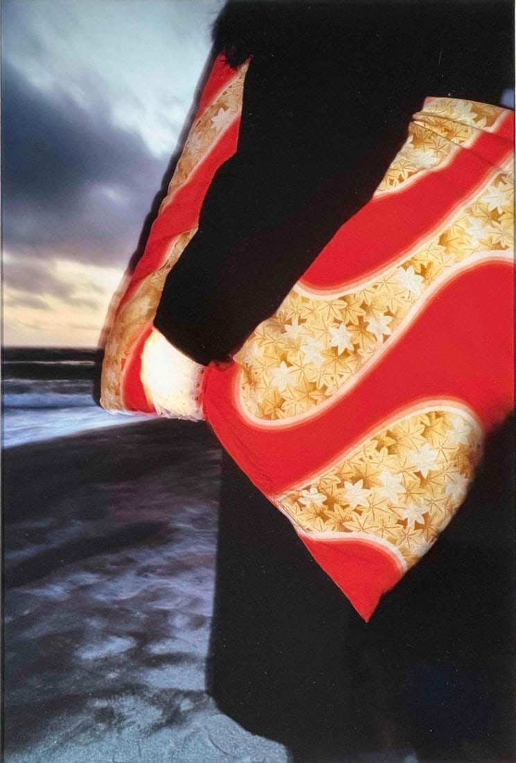 Jerry Takigawa (Japanese-American, b. 1945), T-102, From Kimono Series, Color Photograph (1 of 6)
