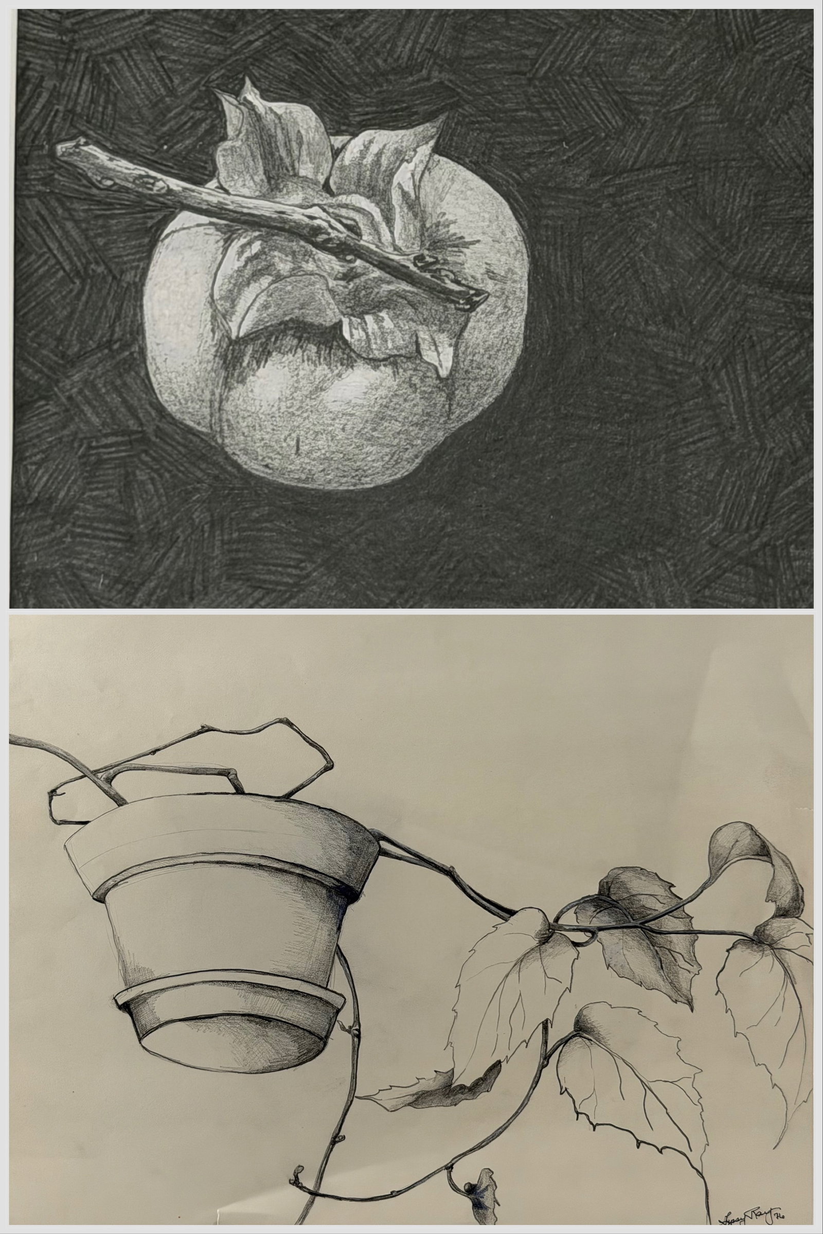 Gypsy Ray (1949-2020), Two Drawings, Graphite On Paper (1 of 19)