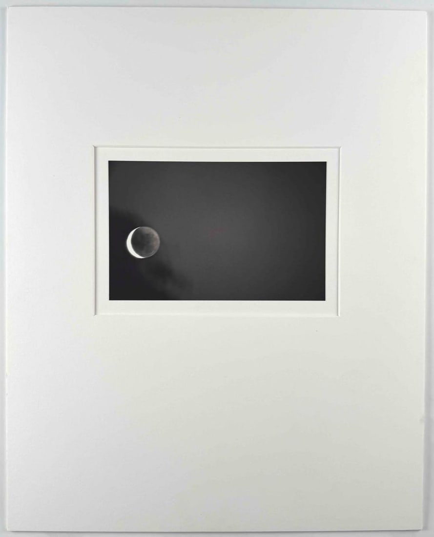 Camille Solyagua (American. b. 1959), Gibbous Moon Study I, 1996, Toned Gelatin Silver Print - 2