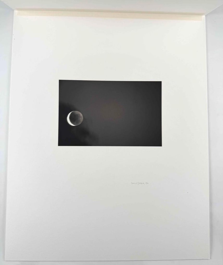 Camille Solyagua (American. b. 1959), Gibbous Moon Study I, 1996, Toned Gelatin Silver Print - 3
