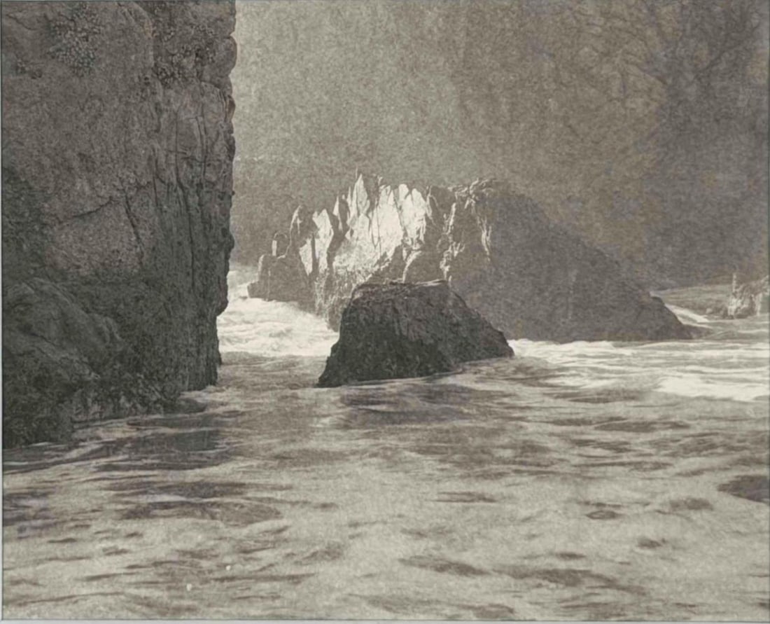 Robert Almeida (American, 20th C.), Pfeiffer Beach, California, Platinum/Palladium Print (1 of 9)