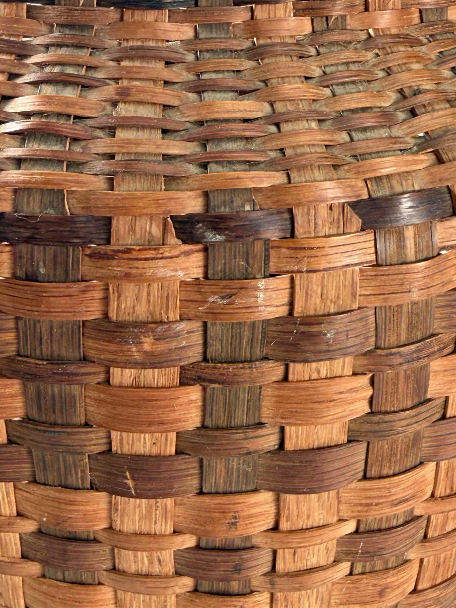 Two Cherokee Woven Baskets - 10