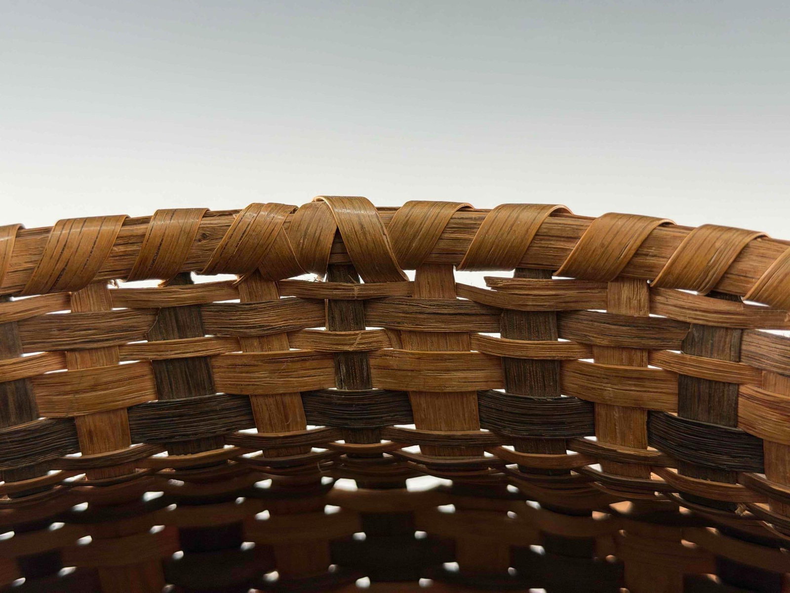 Two Cherokee Woven Baskets - 11