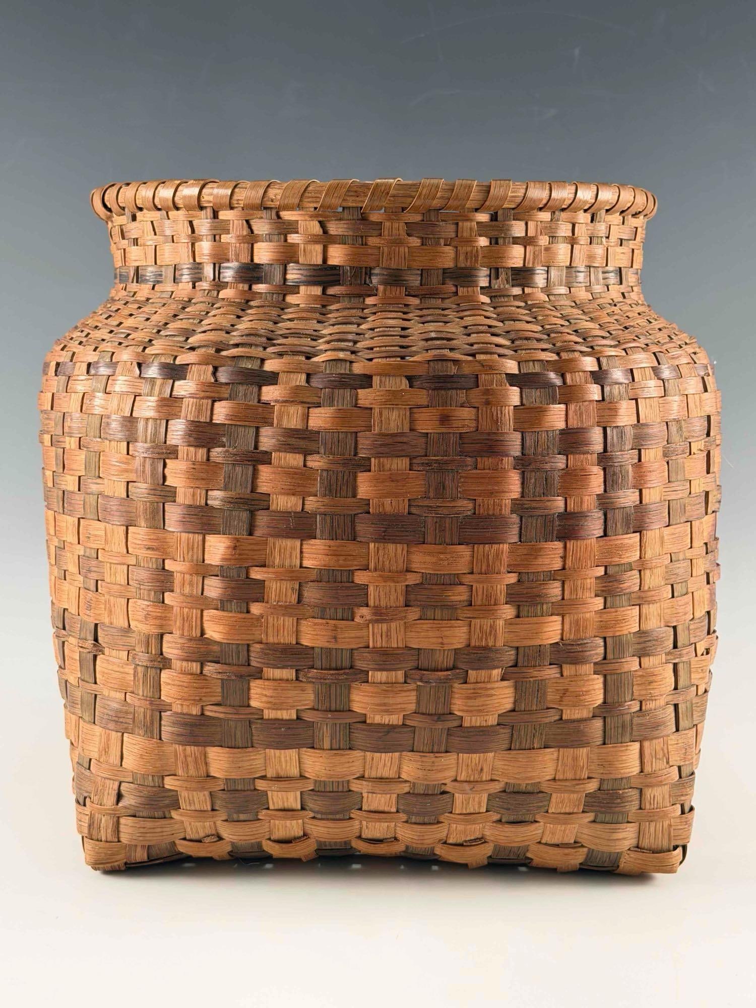 Two Cherokee Woven Baskets - 2
