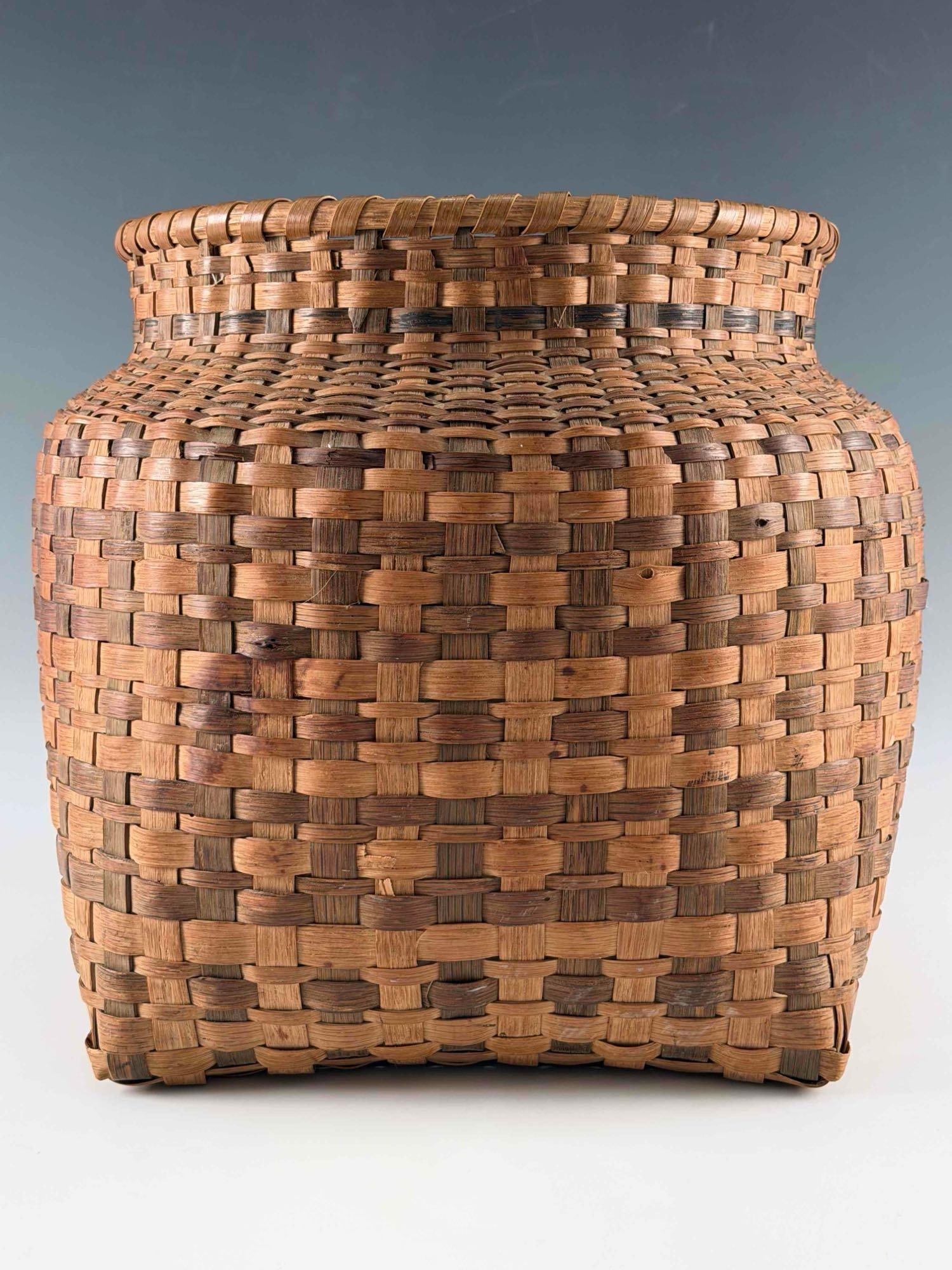 Two Cherokee Woven Baskets - 3