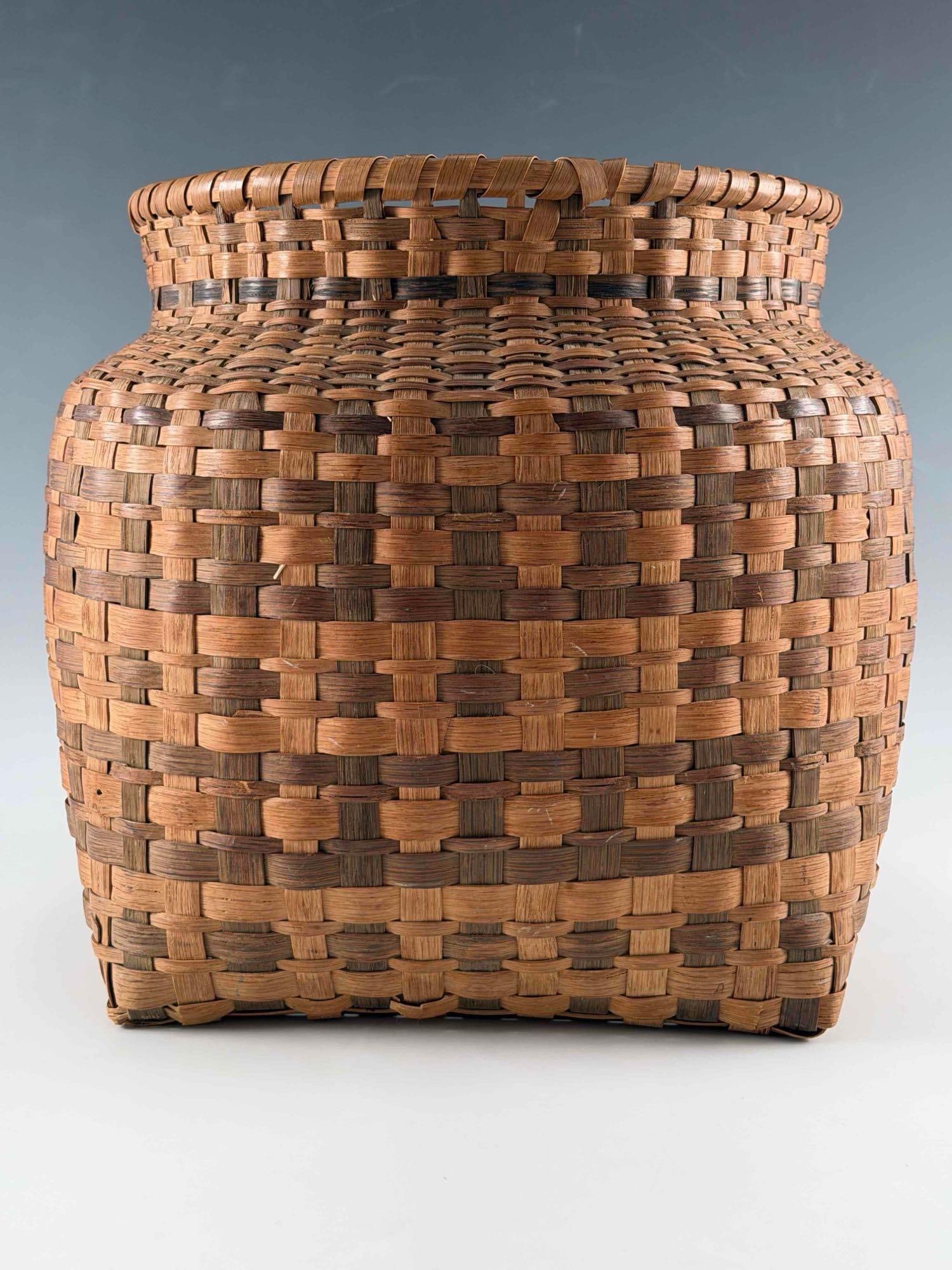 Two Cherokee Woven Baskets - 5