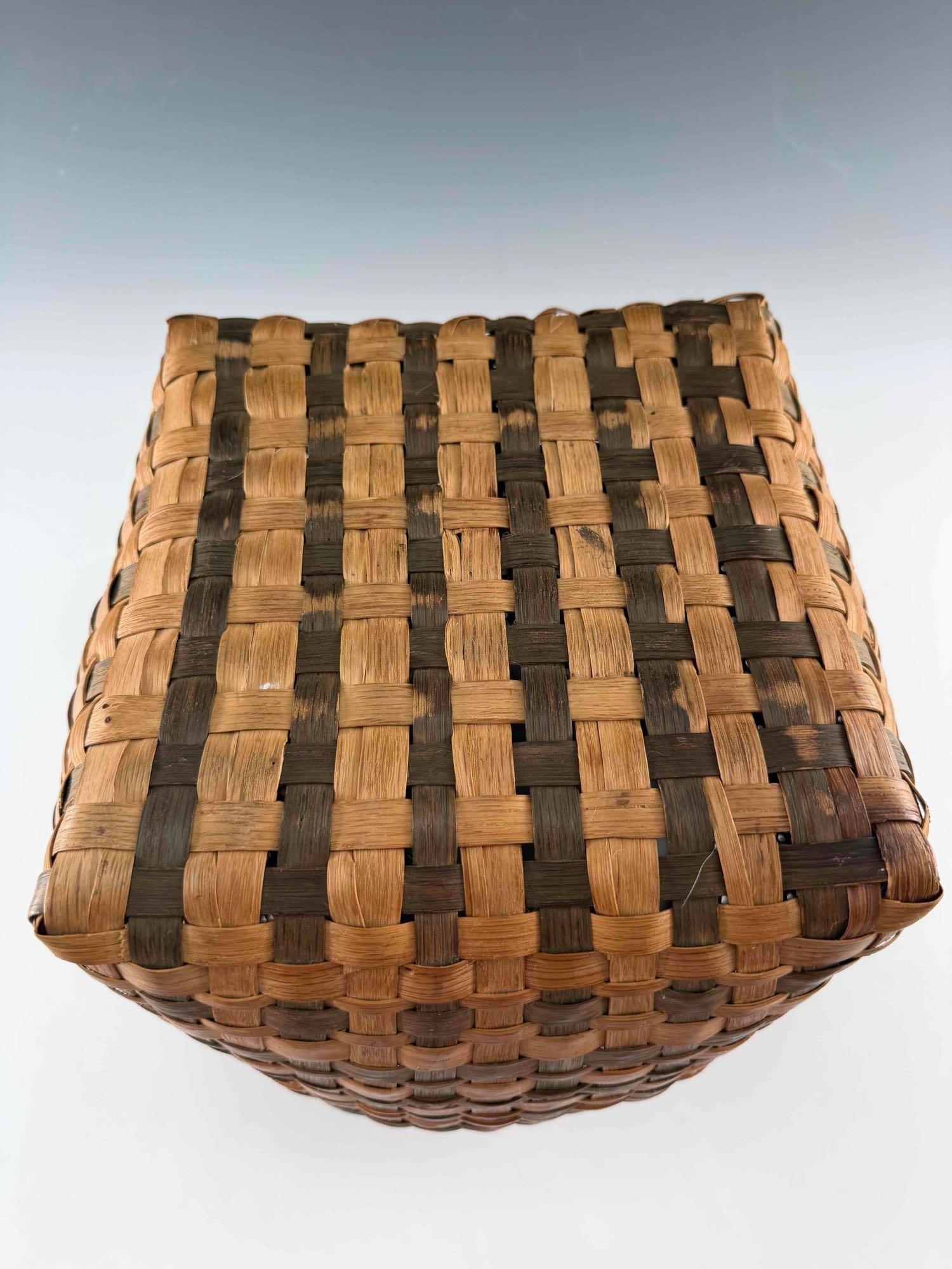 Two Cherokee Woven Baskets - 9