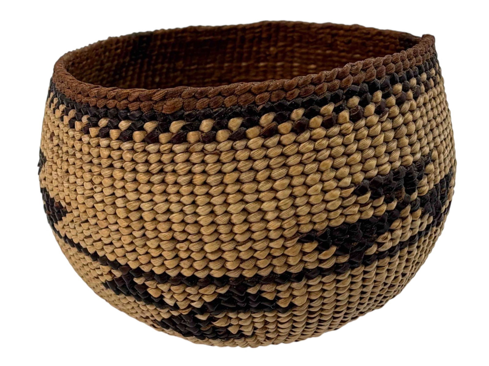 Hupa Yurok Karuk Native American Miniature Basket (1 of 7)