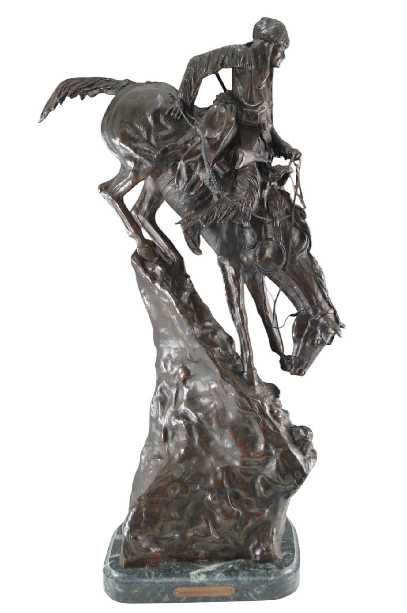 After Frederick Remington, Mountain Man, Bronze Sculpture (1 of 13)