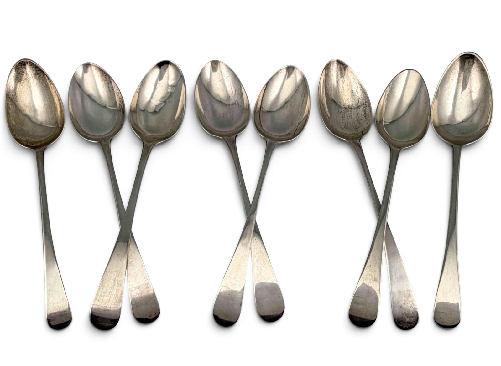 George III Sterling Silver Tablespoons (1 of 5)