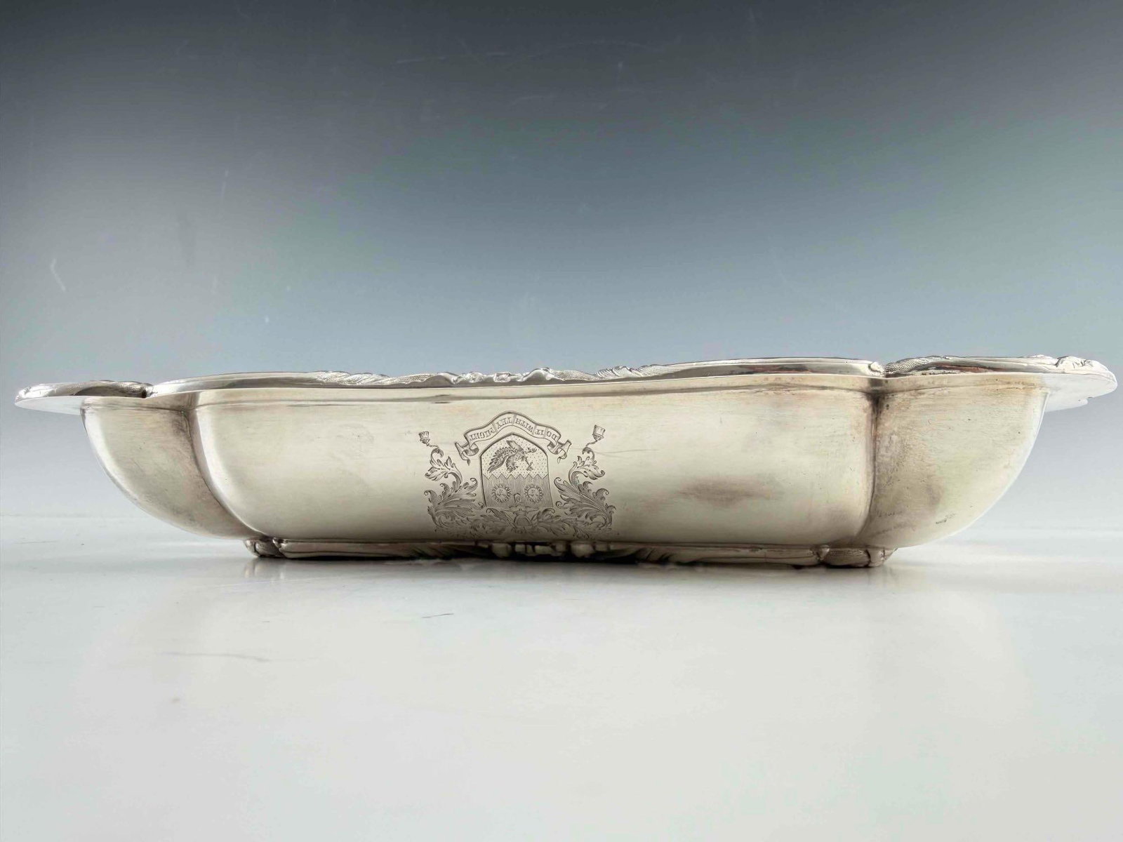 James Fray Irish Sterling Silver Covered Entrée Dish With Porcupine's-Head Finial - 6