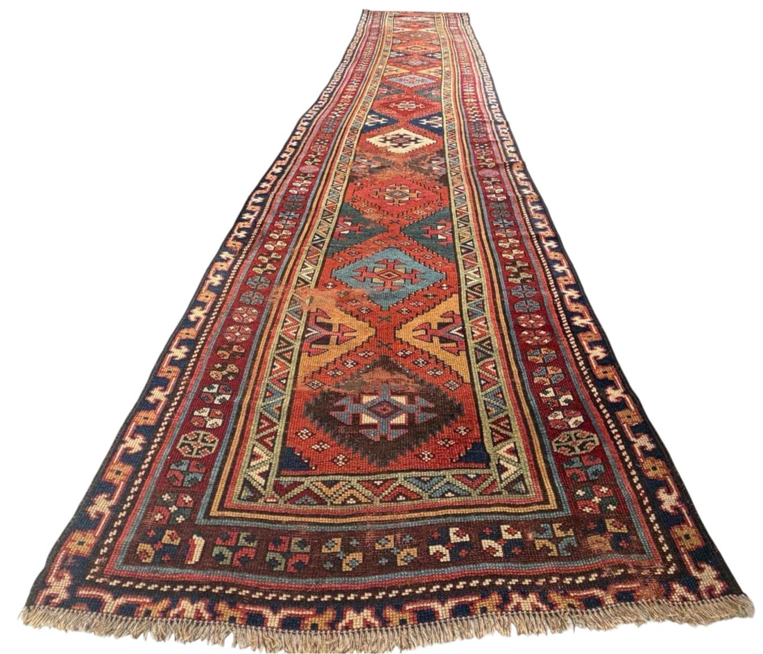Persian Veramin Tribal Runner Rug (1 of 19)