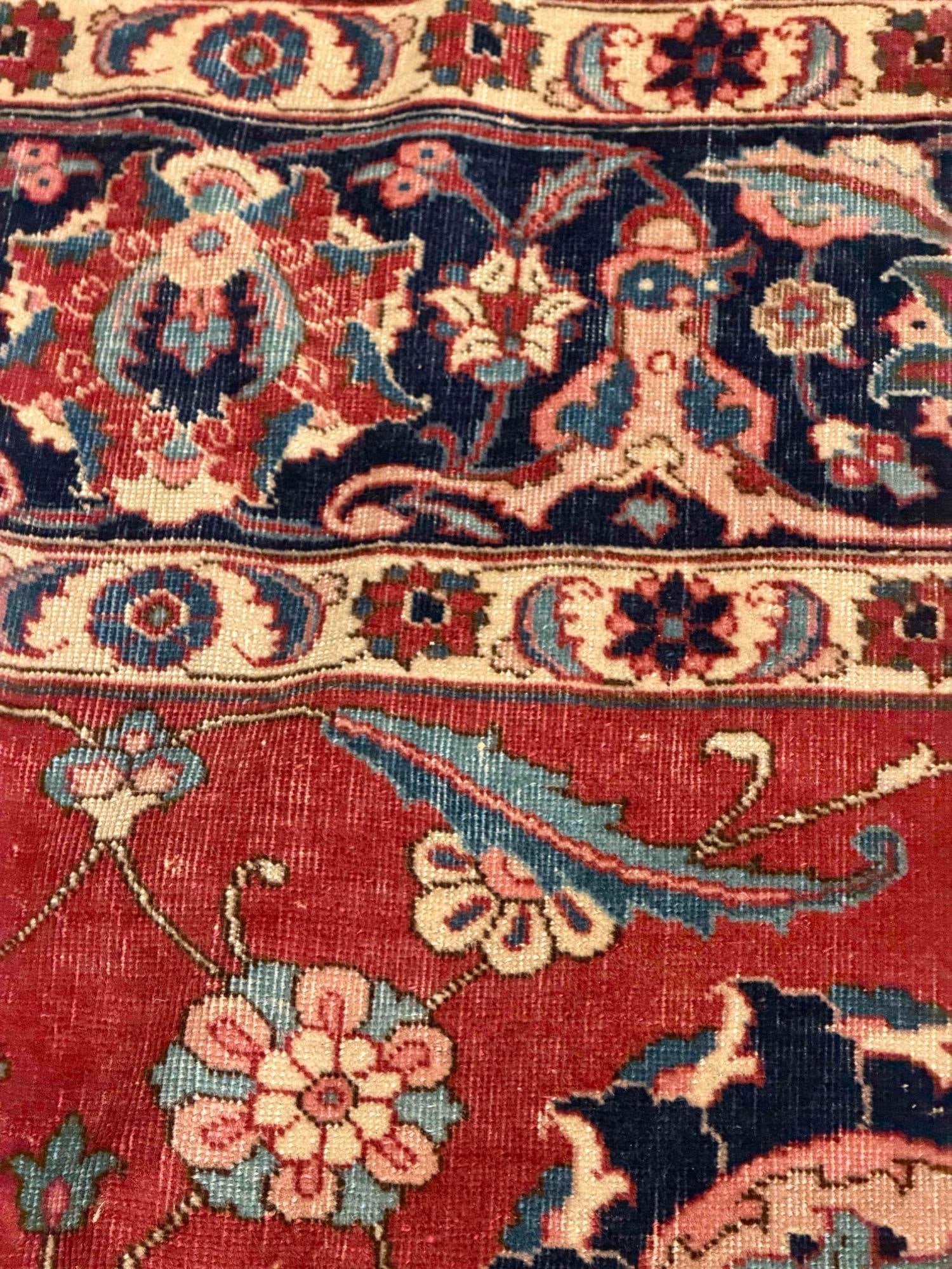 Persian Tabriz Rug - 11