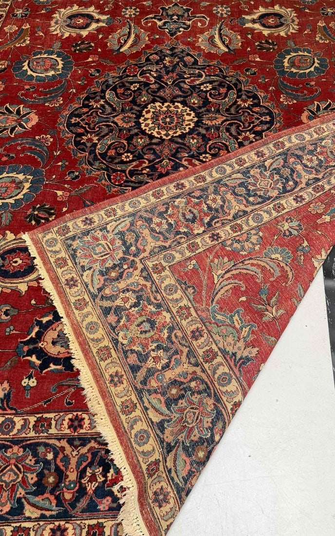 Persian Tabriz Rug - 17