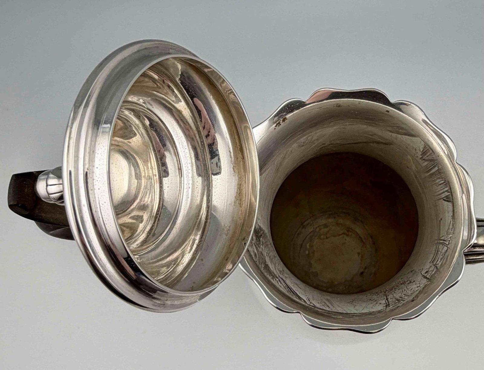 Three Piece Sterling Silver Tea Set - 13
