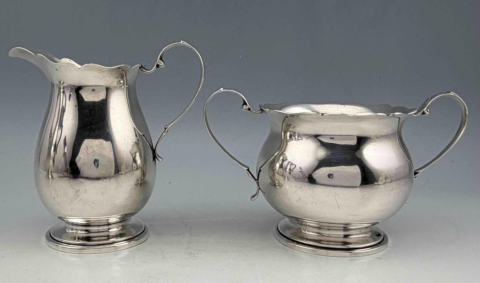 Three Piece Sterling Silver Tea Set - 2