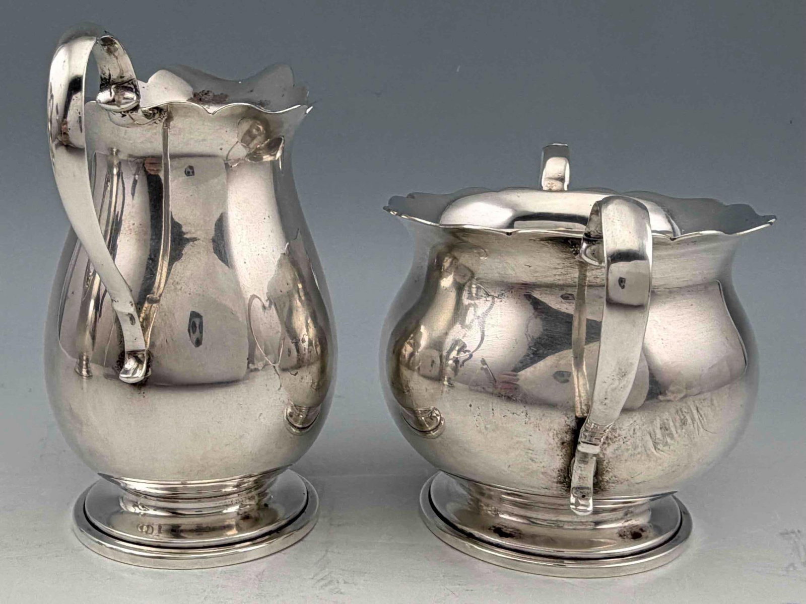 Three Piece Sterling Silver Tea Set - 3