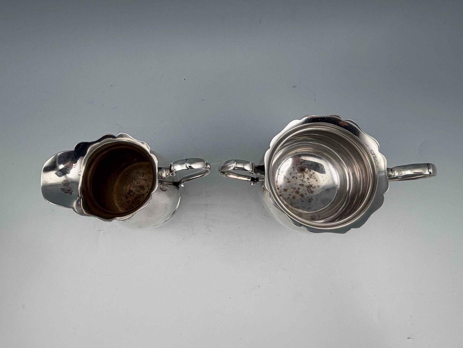 Three Piece Sterling Silver Tea Set - 6