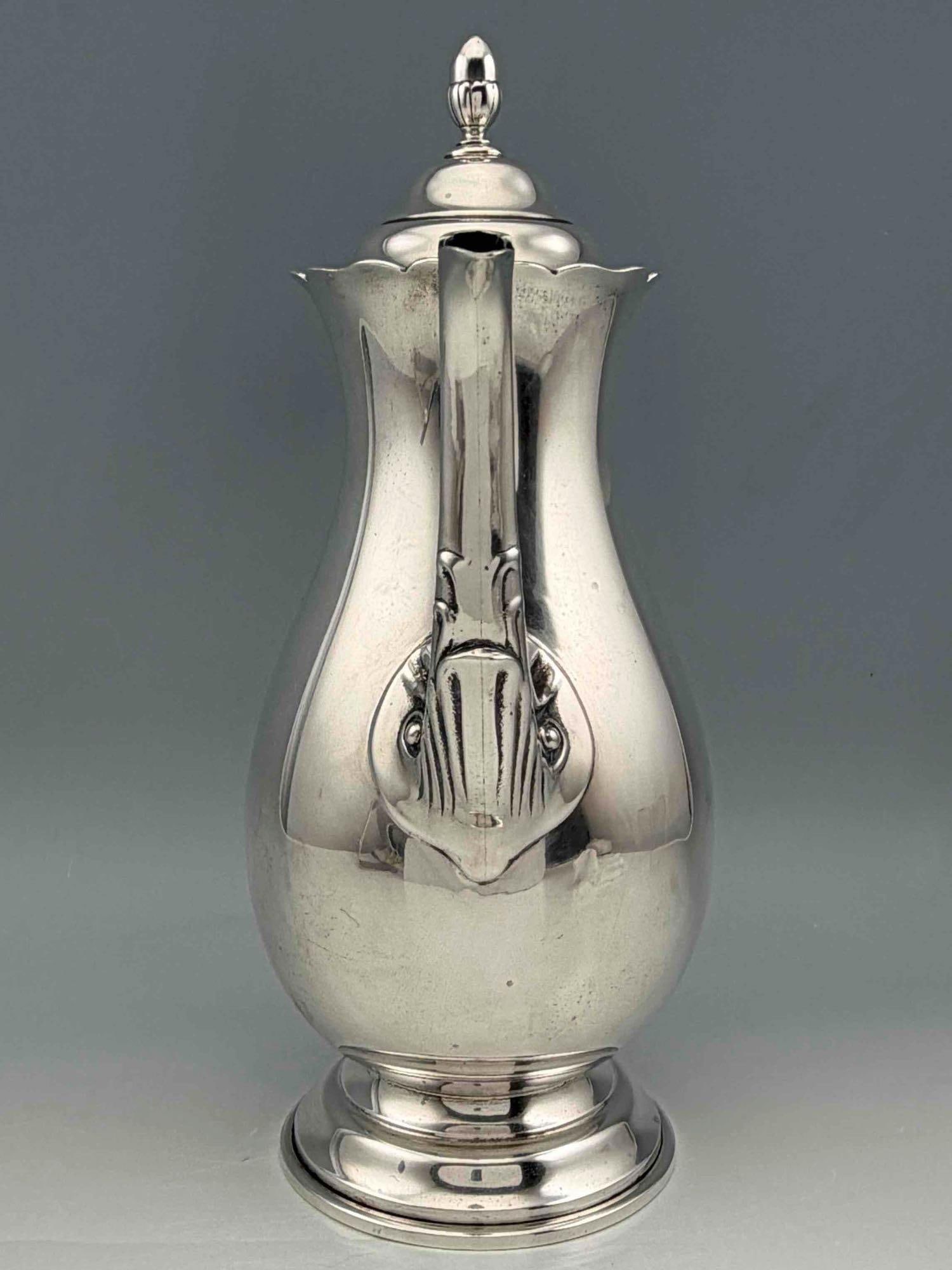 Three Piece Sterling Silver Tea Set - 9