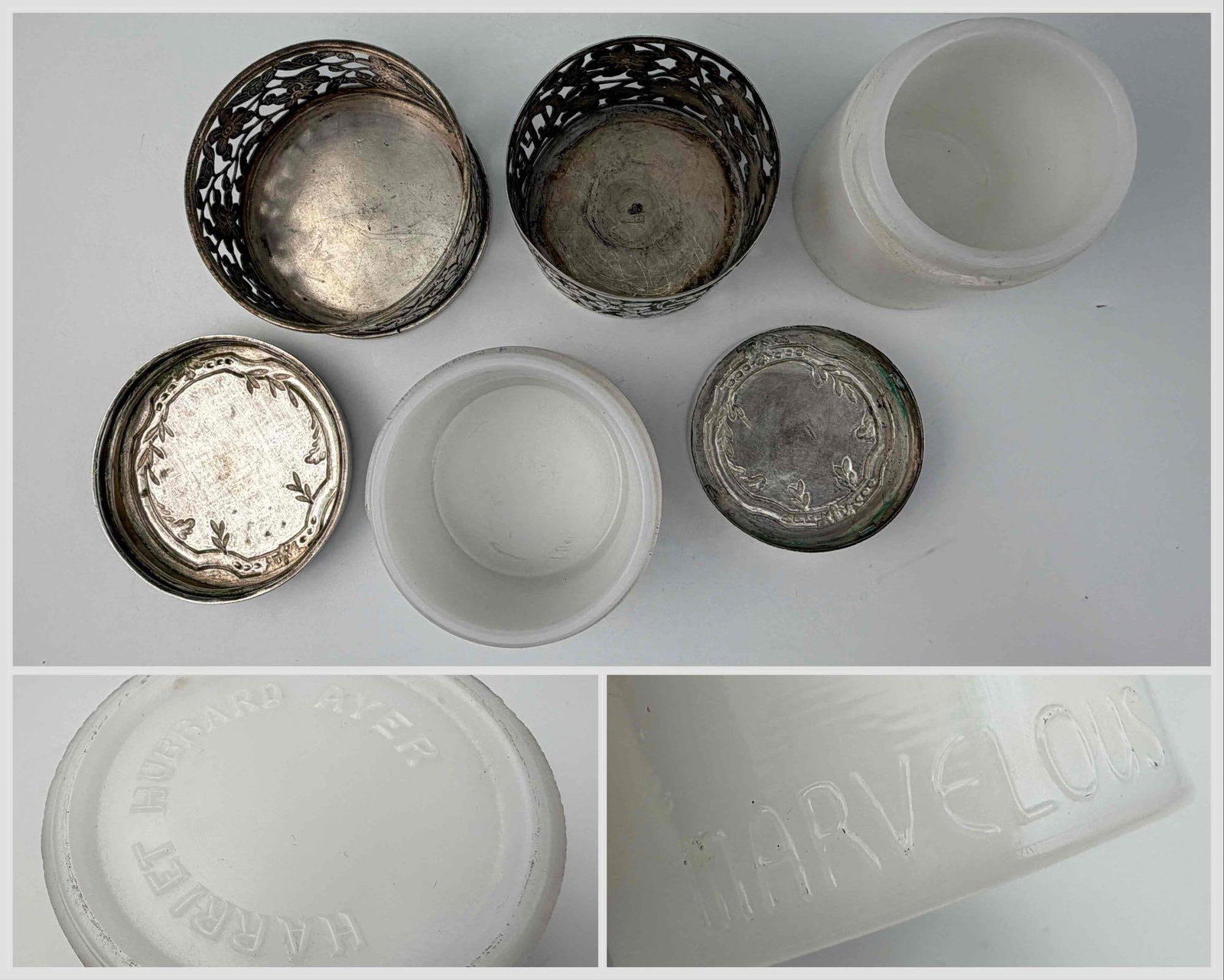 Sterling Silver Vanity Set - 14