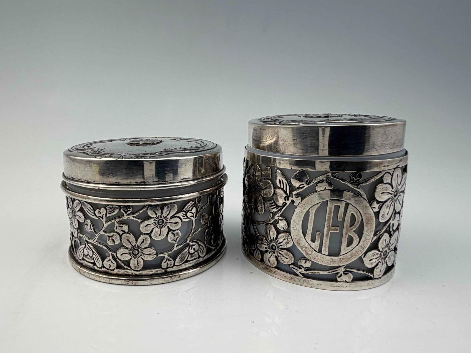 Sterling Silver Vanity Set - 9