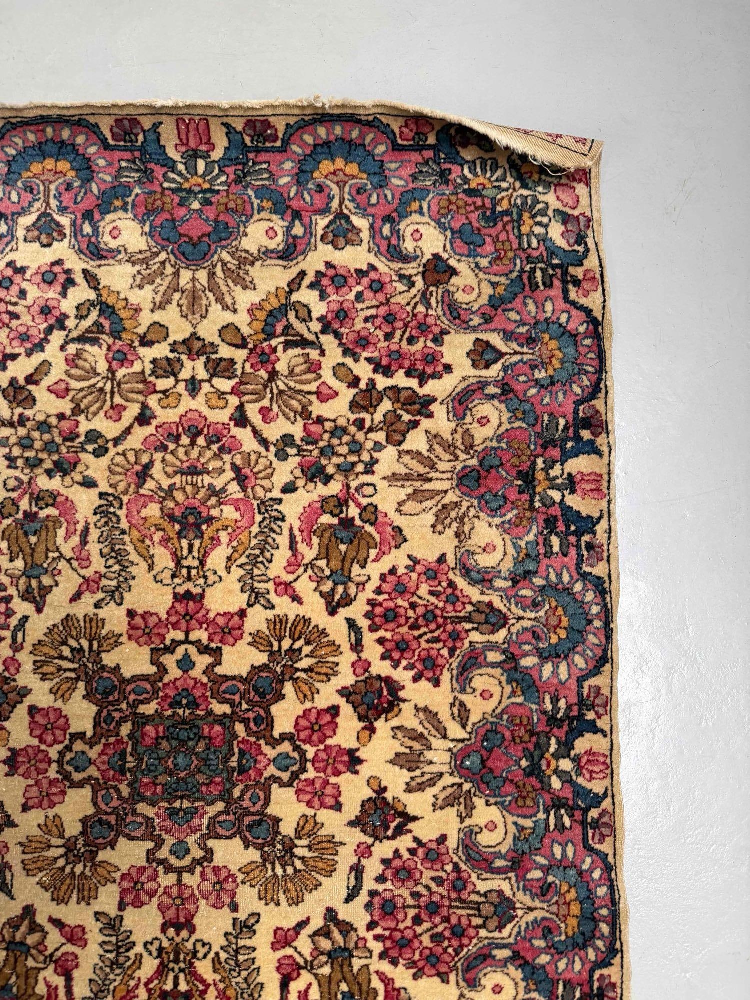 Persian Kerman Rug - 5