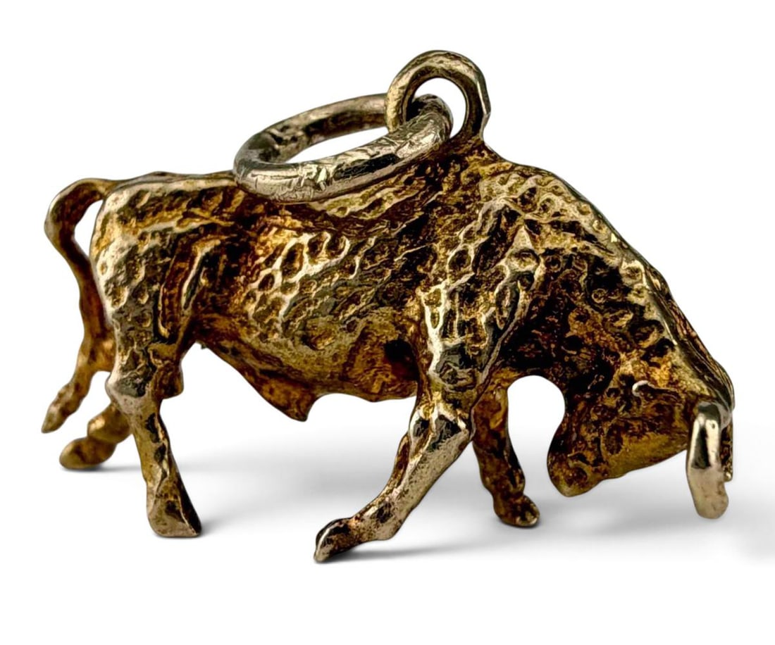 10K Charging Bull Charm (1 of 4)