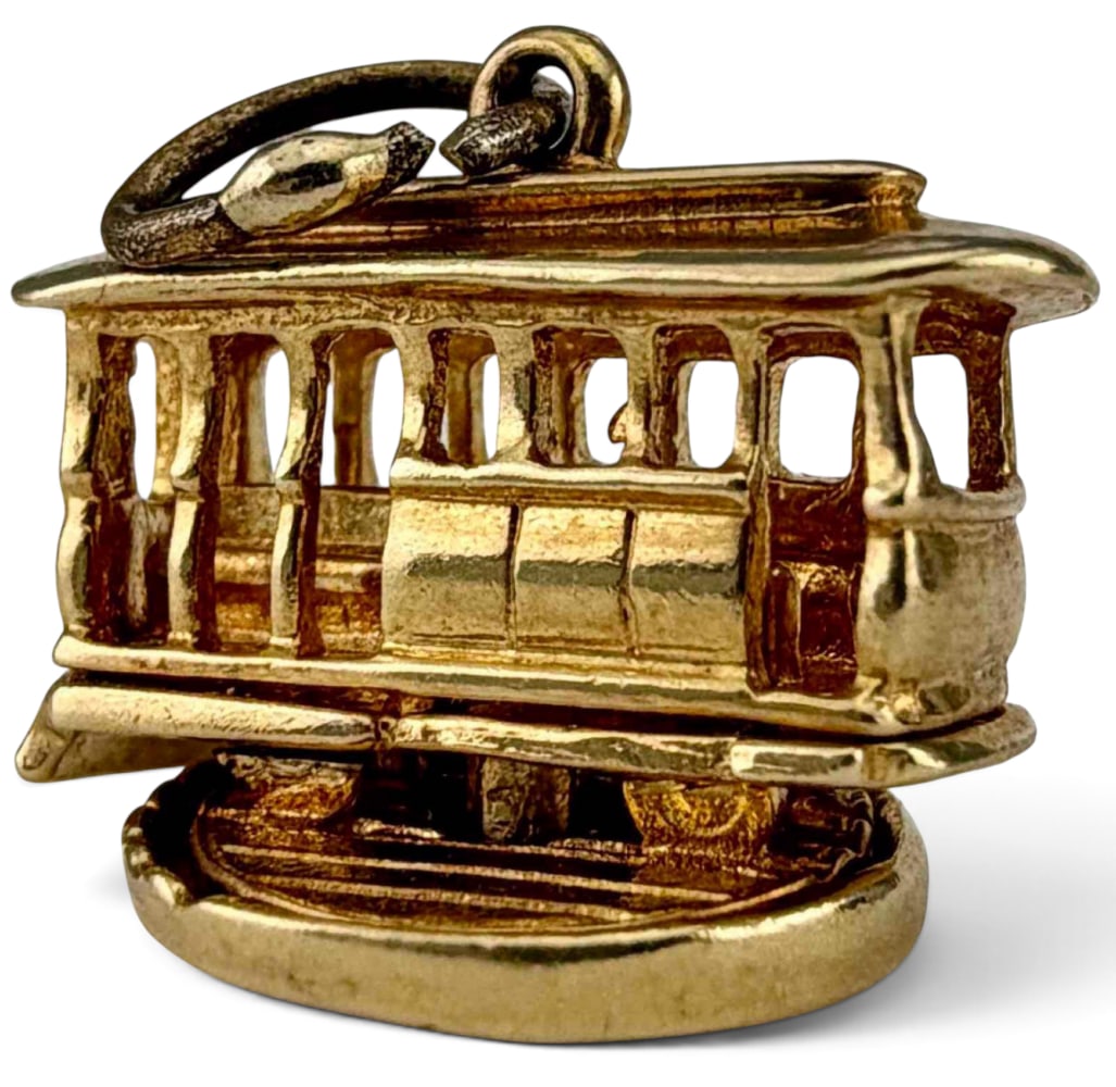 14k San Francisco Cable Car Charm (1 of 6)