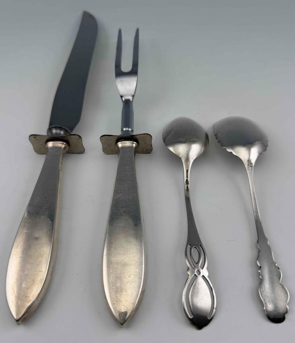 Sterling Tableware & Tea Strainer - 3