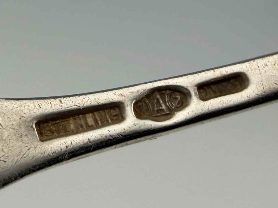 Sterling Tableware & Tea Strainer - 7