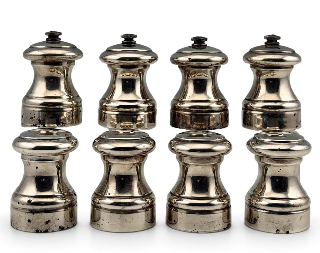 Italian Sterling Silver Salt & Pepper Shaker Set (1 of 11)